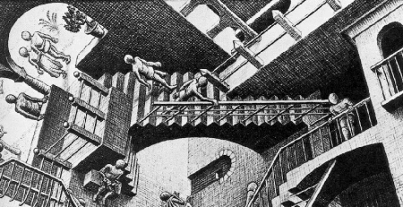 Las escaleras e ilusiones de Escher