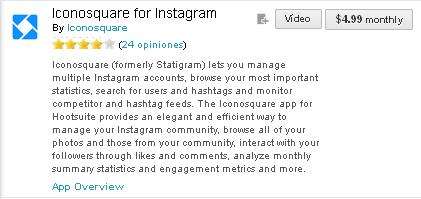 Iconosquare, una aplicación para monitorizar Instagram